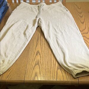 Original Use Light Tan Joggers